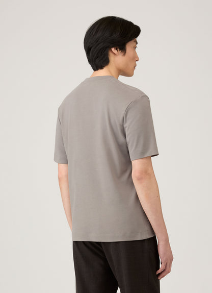 Mens Relaxed Fit Heavyweight Tshirt In Iron Grey Mtsh0181 Gyfe
