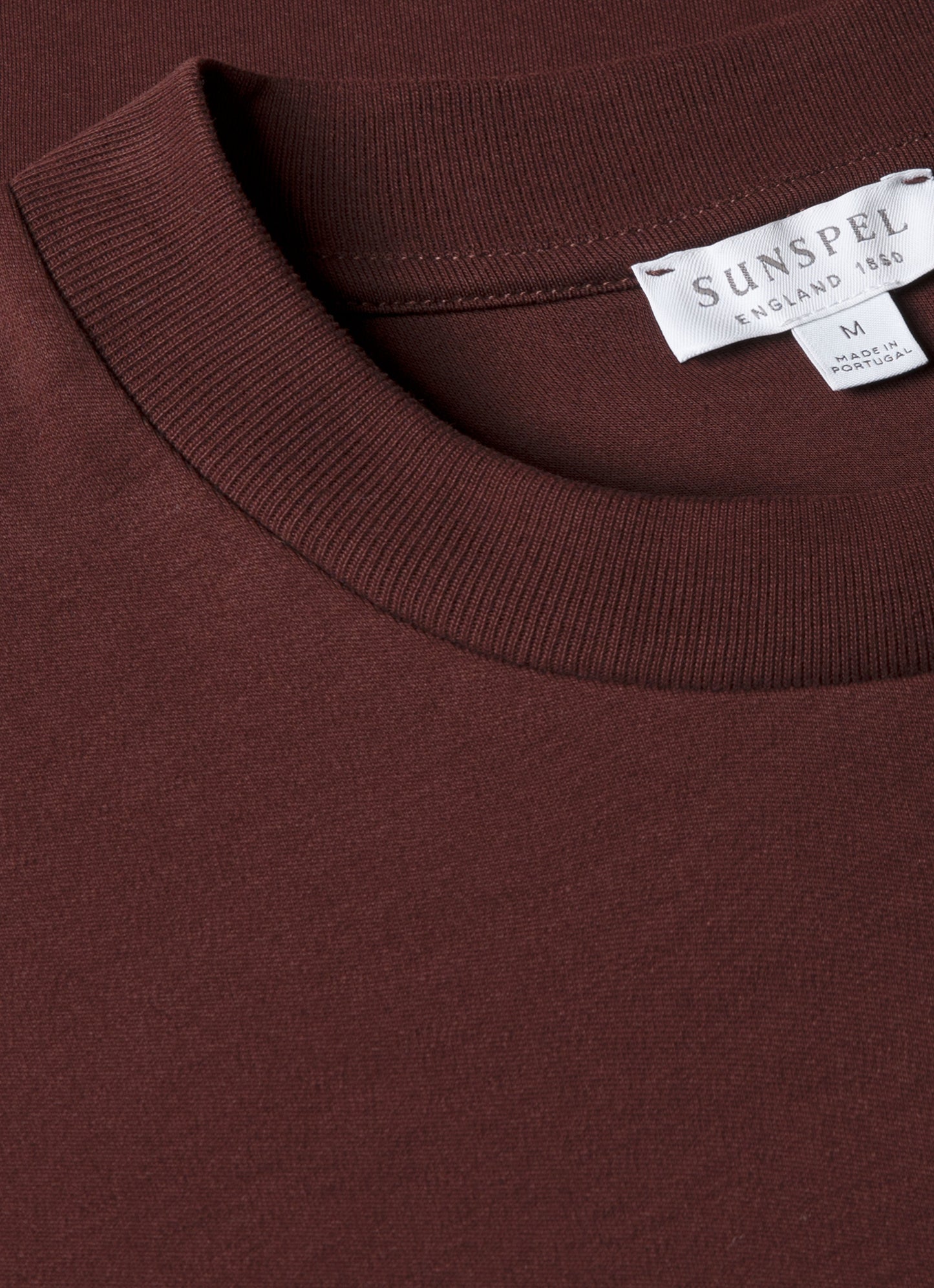 Mens Relaxed Fit Heavyweight Tshirt In Bakelite Mtsh0181 Rdel