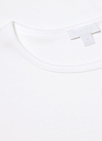 Mens Sea Island Crew Neck T Shirt Mtsh4000 White
