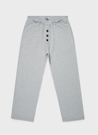 Mens Nigel Cabourn Sweatpant In Light Grey Melange Ncmtrs1580 Gybr