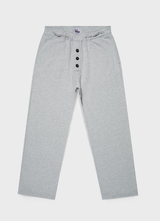 Mens Nigel Cabourn Sweatpant In Light Grey Melange Ncmtrs1580 Gybr