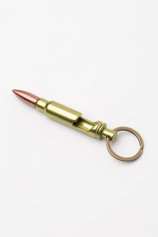 Nine Line Bronze Bullet Bottle-Opening Key Chain