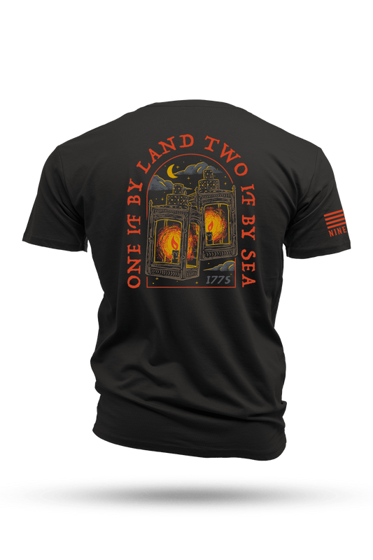 One if by Land, Two if by Sea - T-Shirt