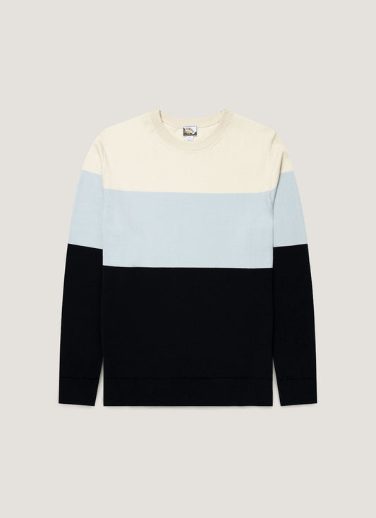 Mens Paul Weller Jumper In Vintage Blue Pwmjum8320 Buxh