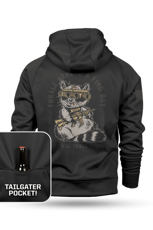 Tactical Trash Panda - Raglan Tailgater Hoodie
