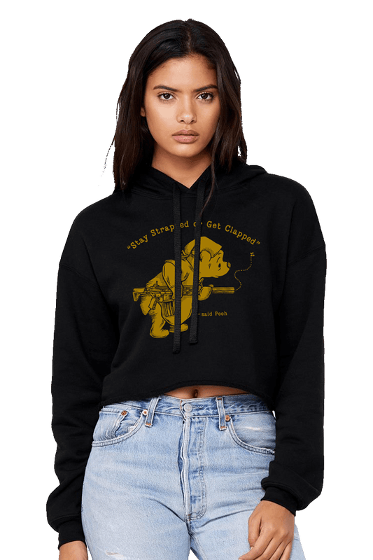 Pooh Bear - Women's Cropped Hoodie
