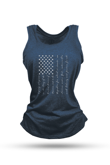 Women's Racerback Tank - The Pledge