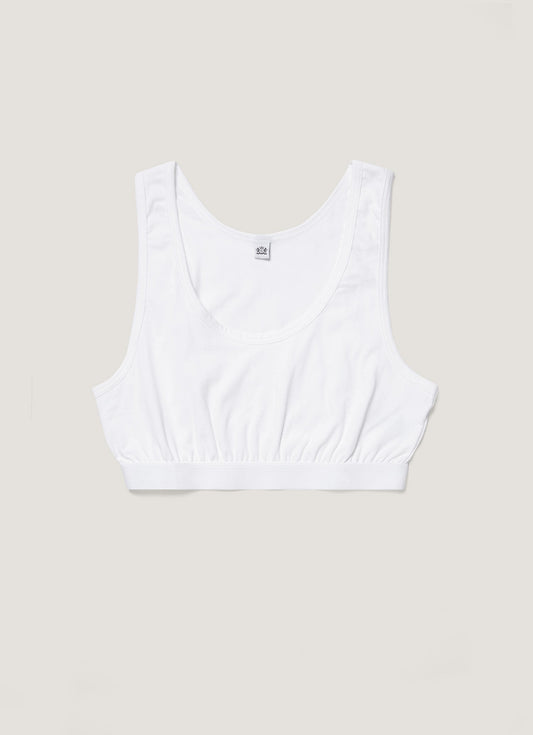Womens Crop Top White