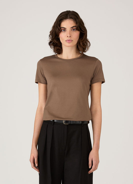 Womens Classic Tshirt In Dark Cedar Wtsh0032 Brgr